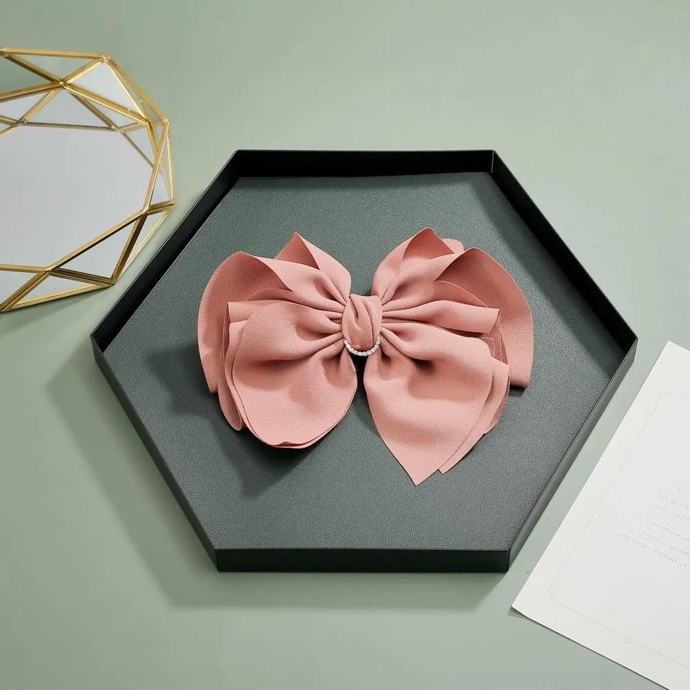Hairpin Ribbon Pin Angel Scrunchie Cubic Automatic Hairpin Pink Ju Vidastory