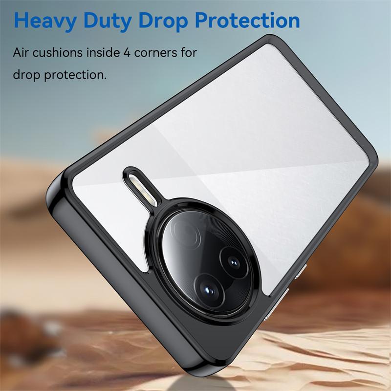 For Xiaomi Poco F7 Pro Case Xiaomi Poco F7 Pro Cover Funda Shockproof Clear PC + TPU Silicone Phone Cover For Xiaomi Poco F7 Pro