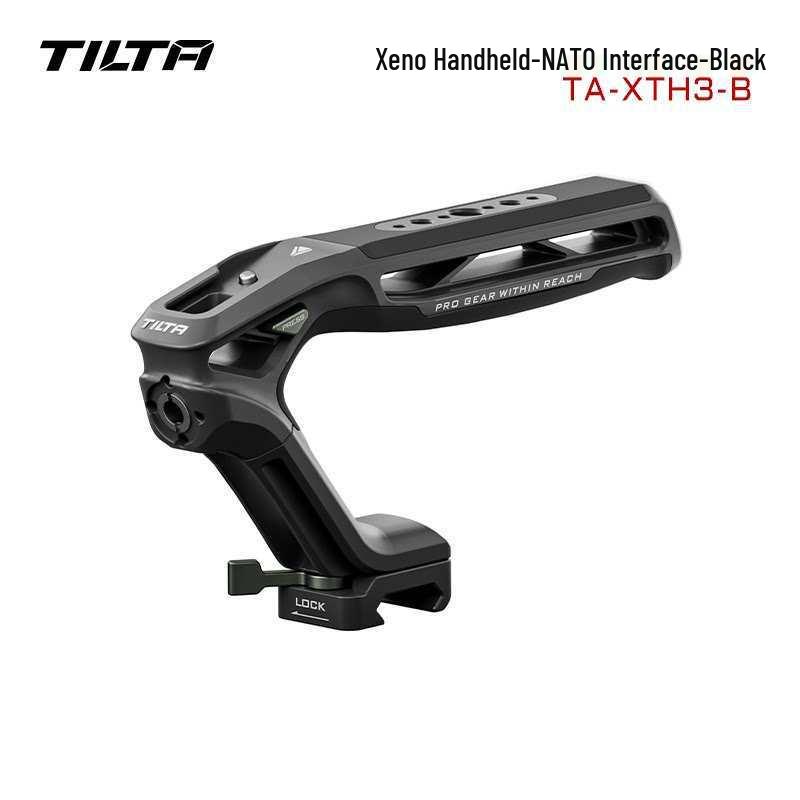 XENO Universal Quick Release Camera Cage Handle with Cold Shoe.