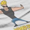 Hey Mama O Neck Tshirt Johnny Bravo Bravo Cartoon Pure Cotton Basic T Shirt Girl New Design Big Sale