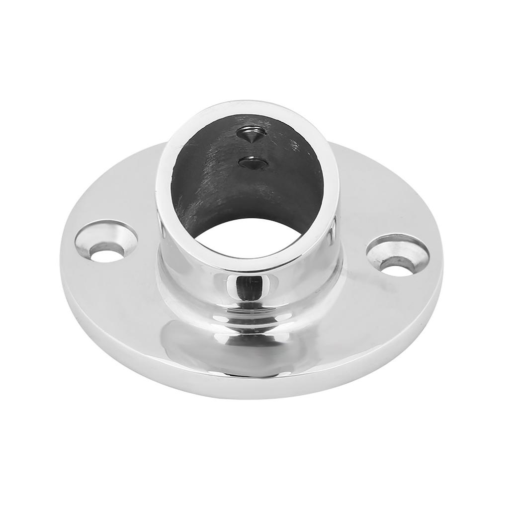 22mm 7 8inch Stainless Steel Marine Boat Hand Rail Fitting 60 Degree Round Base