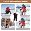 Warm Knee Pads 3D Knit Cashmere Breathable Warmer Heated Knee Wrap For Men Family Friends Indoor Outdoor Running Cycling Offices