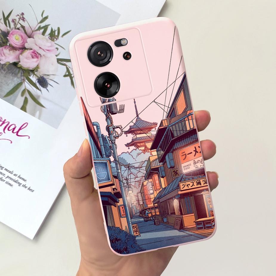 For Xiaomi 13T Pro Case Mi13T Cute Fashion Cartoon Cover 6.67'' Soft Silicone Phone Case For Xiaomi Mi 13T Pro 13TPro Back Cover