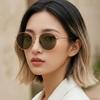 Sunglasses MM0113 K 28N Worn by Han Hyo-joo, Round Style, Women & Men