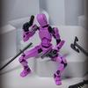 3D-gedrucktes, bewegliches Puppenmodell mit mehreren Gelenken, komplett montierte Actionfigur, Dummy-Roboter, Anime-Figuren, Zappelspielzeug für Jungen, Sammler, Desktop-Dekorationen