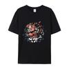 Tiger Face with Oriental CloudsPrint T-Shirt Summer Casual Streetwear Men Women Unisex Fashion Tshirt Top