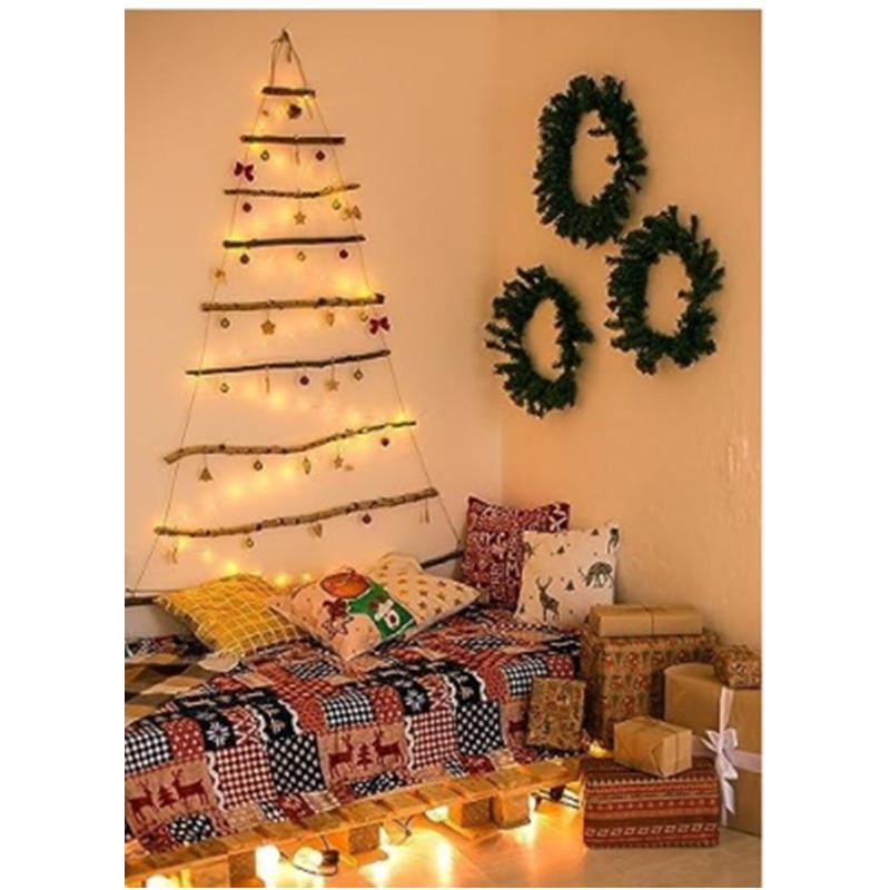 12 sztuk LED Lampki Fairy Lights - 7 stóp 20LED Wodoodporne Lampki Sznurkowe z Srebrnego Drutu Świetliki Gwiezdne Księżycowe do DIY Rękodzieła Wesela Imprezy Sypialni Boże Narodzenie