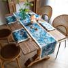 Jacquard Tassel Dining Table Runner