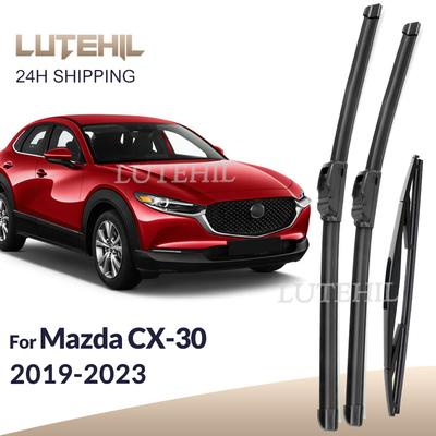 Für Mazda CX-30 CX30 - Scheibenwischer Vorne & Hinten Wischerblätter Windschutzscheibe Windschutzscheibe Fensterwischer 26"+16"+14\"