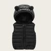 Children's Hooded Vest with Ears - Lightweight Cotton Jacket for Boys & Girls, Baby Outerwear Gilet