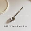 304 stainless steel mirror flat small waist knife, fork, spoon, tableware set, home restaurant western food knife, fork and spoon