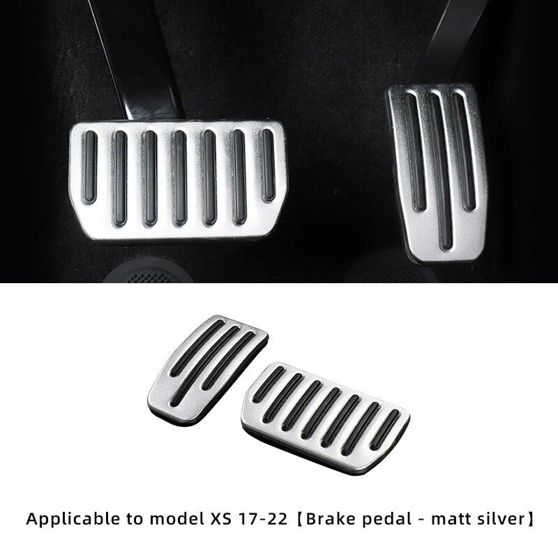 

Педаль из алюминиевого сплава для Tesla Model 3 Model Y, педаль акселератора, тормоза, подставка для педали, коврики, чехол ModelXS 2023, аксессуары MXS-GA06L
