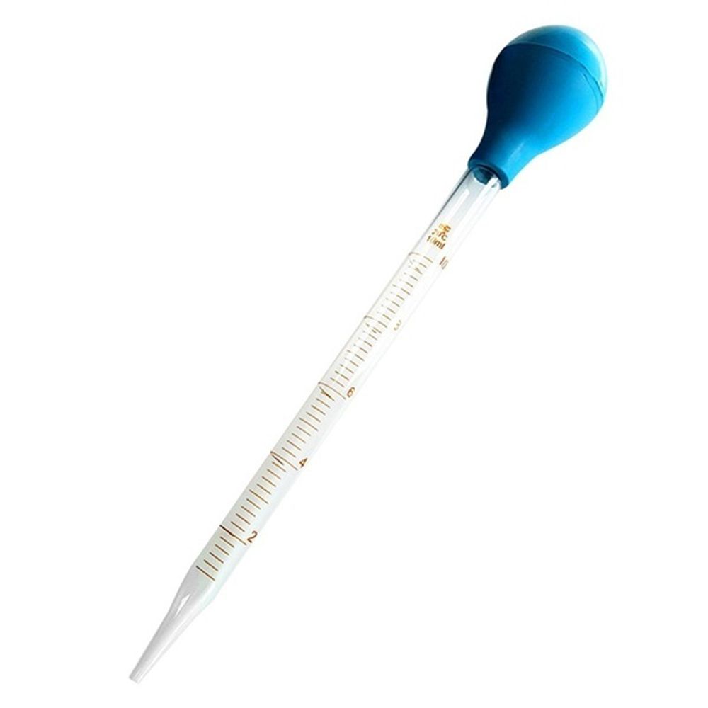 Experimentierpipette 10ml Mit Skala Skala Tropfer Glaspipetten Gummikopf