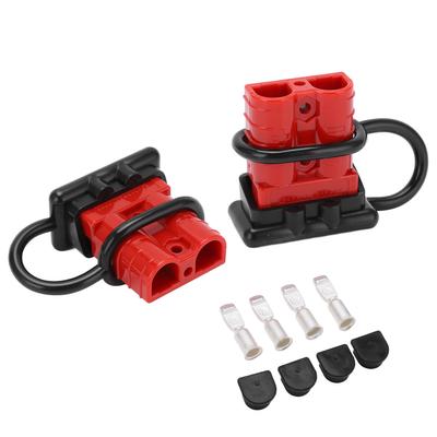 50A 12?36VDC Battery Quick Connect Disconnect Wire Harness Plug Connector for 6?1012 Gauge Cables