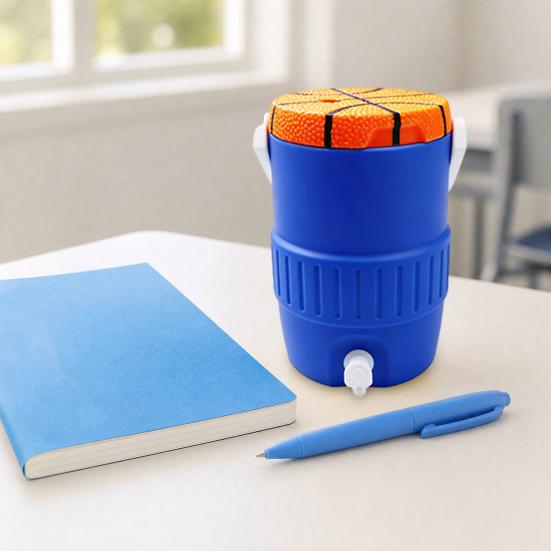 Cubo Enfriador de Bebidas Deportivo para Latas de 12 oz, Mini Soporte para Latas de Cerveza para Fiesta en la Playa, Contenedor de Hielo para Fiestas de Arranque de Fútbol Baloncesto