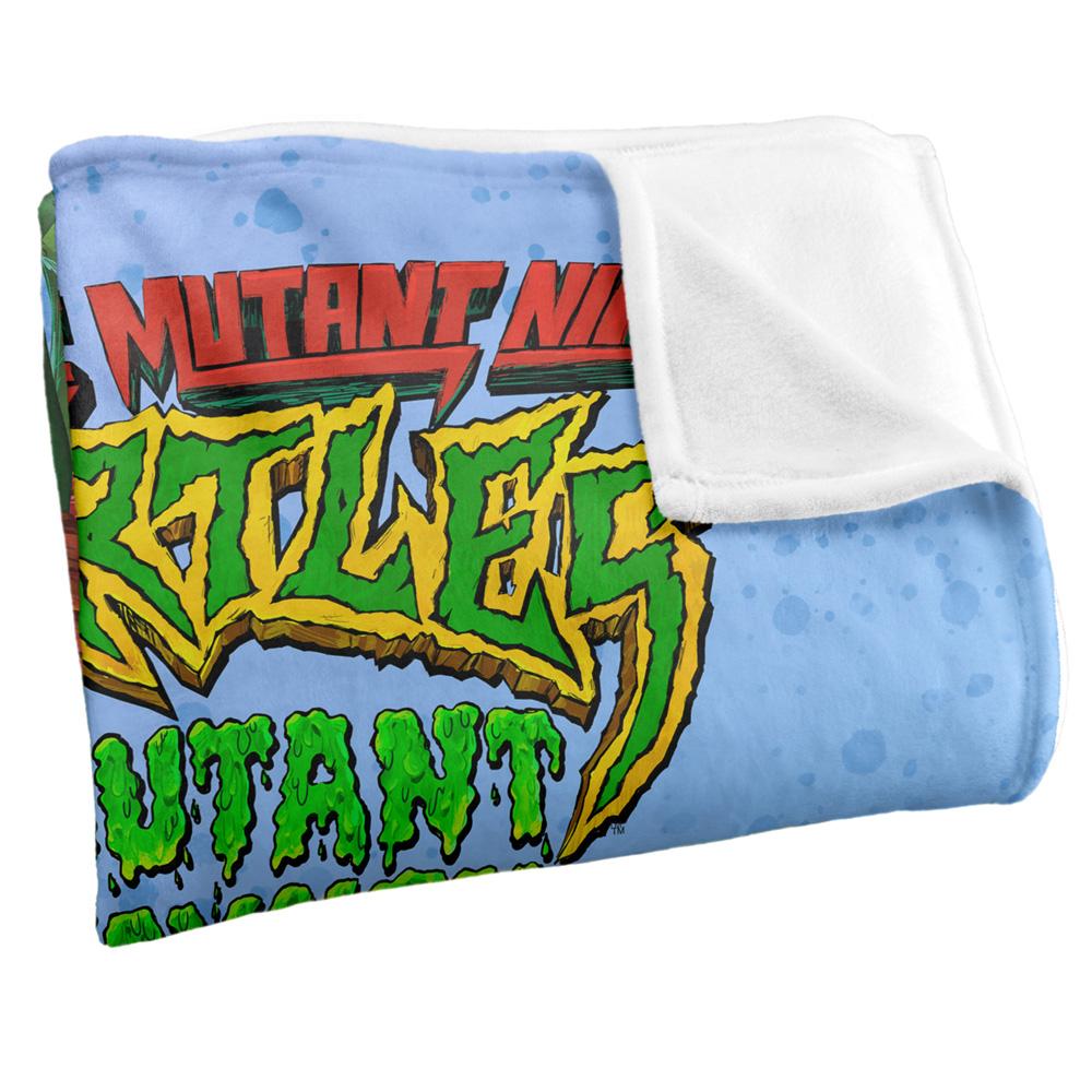 Teenage Mutant Ninja Turtles: Mutant Mayhem Turtle Teens Silky Supersoft Blanket
