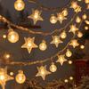 Outdoor Waterproof Colorful Flashing Starry Sky String Lights for Camping Tent and Canopy Decoration