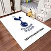 Blue Tottenham Hotspur Logo Carpet Suitable As a Non-slip Mat for the Living Room or Bedroom Sofa