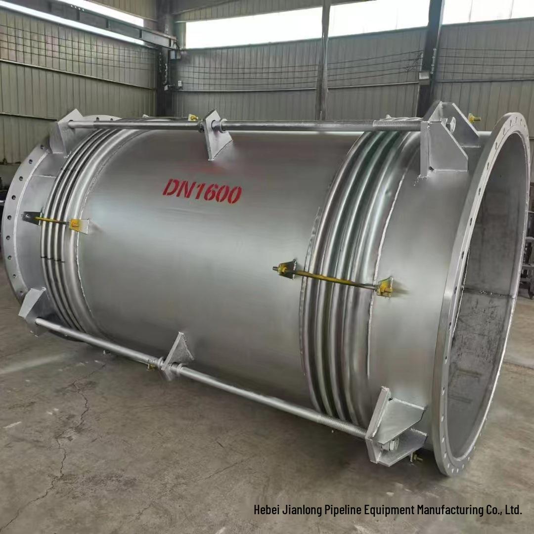 High-Temp Resistant Expansion Joint with 316/304 Stainless Steel Bellows and Tie Rods