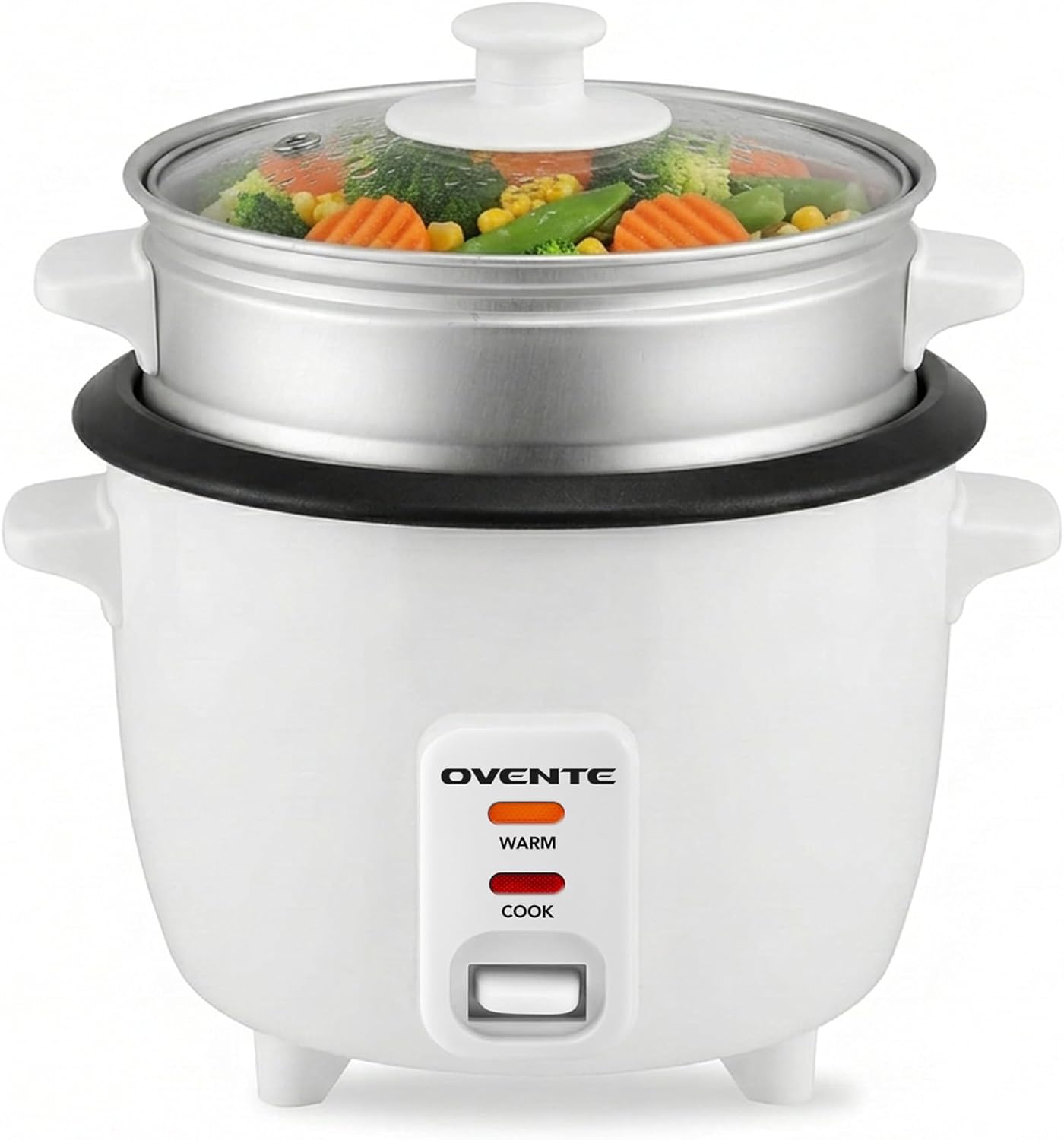 

Electric Rice Cooker and Food Steamer – 10-Cup Cooked Capacity , Nonstick Removable Pot, Keep Warm United States