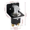 Car Battery Switches 12V-36V RV Battery Cutoff Automotive Power Cutoff Master Power Shut Off Isolator With Locking Panel