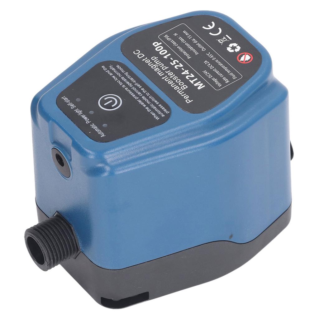 Wasserpumpen-Druckerhöher 100W 24V 25L IP56 Intelligente Sensorik Automatische Duschdruckerhöherpumpe 100-240V EU-Stecker