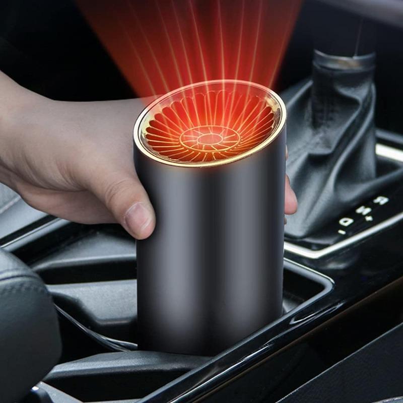 12V Car Heater Fan 2in1 Electric Dryer Heating Defogger Windshield Defroster Anti Fog Fan for Car Truck Vehicle Heating System