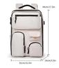 Trendy Unisex Macaron Backpack: Lightweight School, Commuting & Travel Laptop Bag