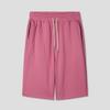 APOSTROPHE COMMA Wide Side Pintuck Elastic Banding Half Pants_Pink