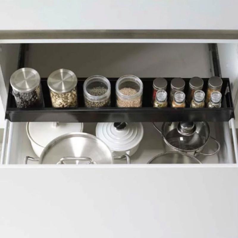 Multiple Functional Metal Organizers Rack Strong Carbon Steel Easy Assembly Brackets for Small Space Bathroom Kitchen