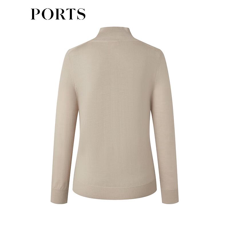 PORTS Women's Knitted Long-Sleeve Turtleneck Sweater LD9K456KKW004