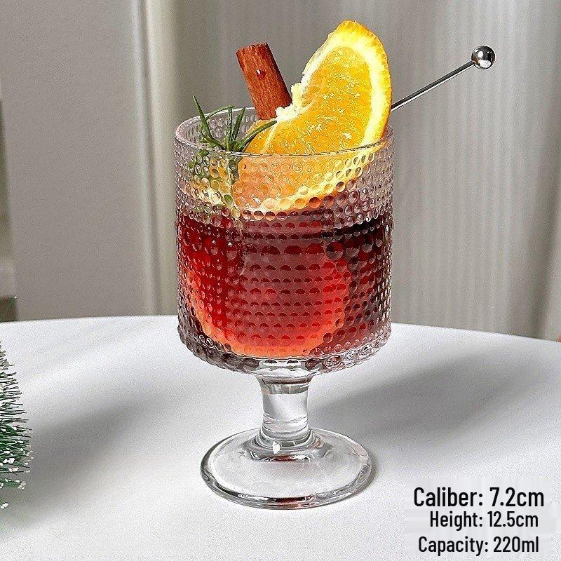ZISIZ Christmas Handmade Hot Mulled Wine Glass