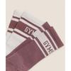 Gymshark Collegiate Crew Sock 2pk Calm Pink I1c7g Kcpd