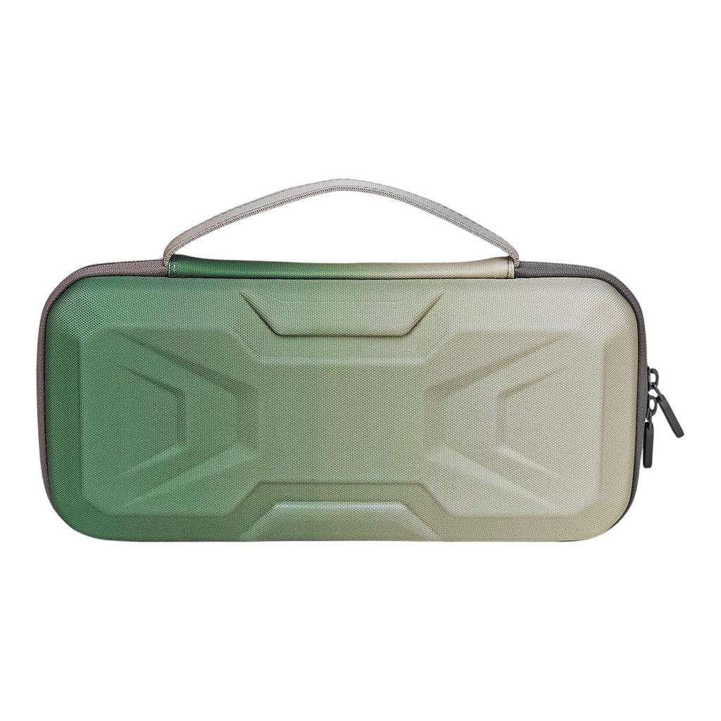 Game Console Storage Bag,Gradient Mech,Shockproof Travel Bag With 10 Game Card Slots, Water-Resistant  Adjustable Strap,