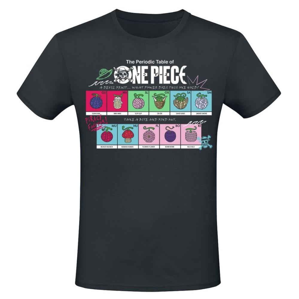 One Piece Anime Character Graphic Cotton Unisex Shirt Men Short Sleeve Y2k O-Neck T-Shirt Fashion Streetwear