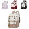 Minimalist Backpack Style Outdoor Leisure Travel Bag Large Schoolbag Capacity