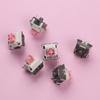 JKDK XCJZ Pink Gray Butterfly Silent Switch Upgrade 5 Pin Linear Hot Swap 42g Mechanical Keyboard Gaming Switch F75 AJAZZ AK820