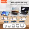 Ecola A39SV Adjustable Laptop Stand with Cooling Fan & RGB Lighting