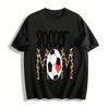 Koszykarski Mamusi Leopardowy Nadruk Graficzny T-shirt Miłośnik Piłki Nożnej Prezent dla Mamy Koszulka Bawełniany T-shirt