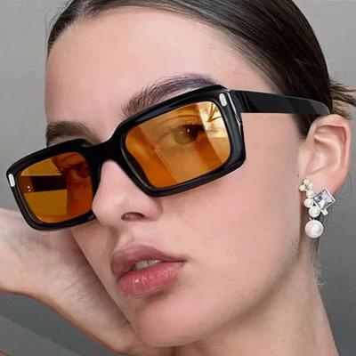 Square Sunglasses Women Men Classic Vintage Fashion Personality Glasses Stylish Casual Minimalist