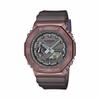 Casio Customized Watch Modified Series Glacier Transparent Case Quartz Resin Strap Same Model for Men and Women Gun Colo GM-2100MF-5