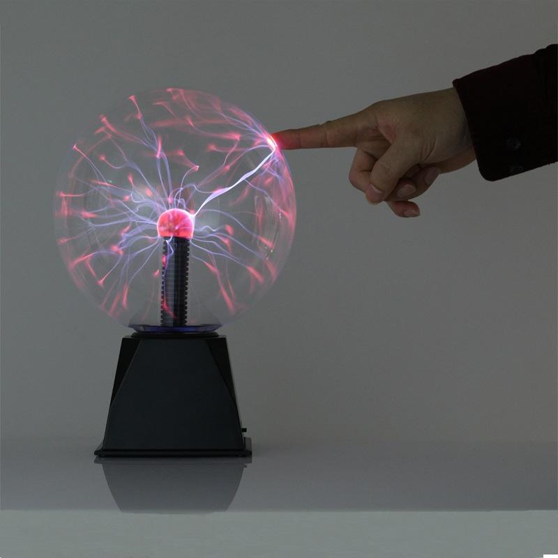 Best Usb SoundControlled Plasma Magic Touch Static Ball Luminous Night Light Novelty Gag Toy For Fun And Entertainment