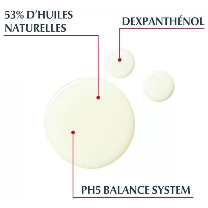 Huile de Douche - Eucerin - PH5 - Peaux Sensibles - 1L - Flacon-Pompe