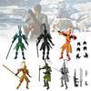 Hochwertige Schwarze Mythologie Wukong Gelenkige Actionfigur Sammlerspielzeug Set