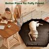 Heavy Duty Large Dog Playpen Pad Dog Pen Mat Waterproof Indoor Cat Fence Pad Oxford Cloth Washable Puppy Dog Pee Pad Pet Supply