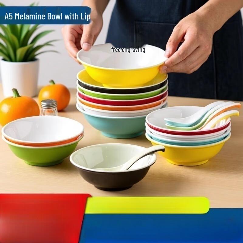 Restaurant Melamine High-Temperature Noodle Bowl