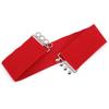 Stretchable Wide Elastic Belt Cinch Dress Cummerbands Metal Buckle Waistband  For Ladies Women