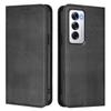 Luxury Magnetic Leather Wallet Card Phone Case for OPPO Reno 12 FS 12 11 9 8 Pro 12F 11F 9 8Z 8Lite Flip Cover