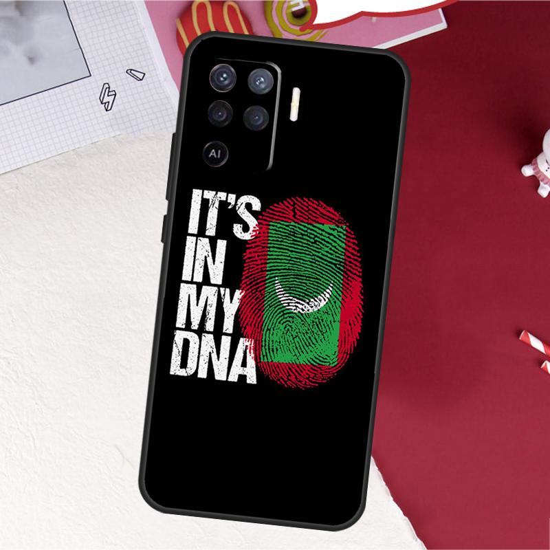 Maldives Flag Case For Oppo A17 A57 A77 A74 A54 A94 A78 A98 A18 A60 A80 A40 A38 A58 A96 A76 A16 A15 A5 Pro