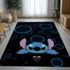 Cartoon S-Stitch Kawaii Monster Living Room Non-Slip Area Rug Soft Carpet for Bedroom Kids Playroom Sofa,Home Decor Doormat gift